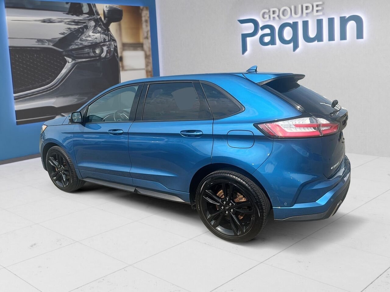 Ford Edge 2020 Bleu Rouyn-Noranda - photo #3