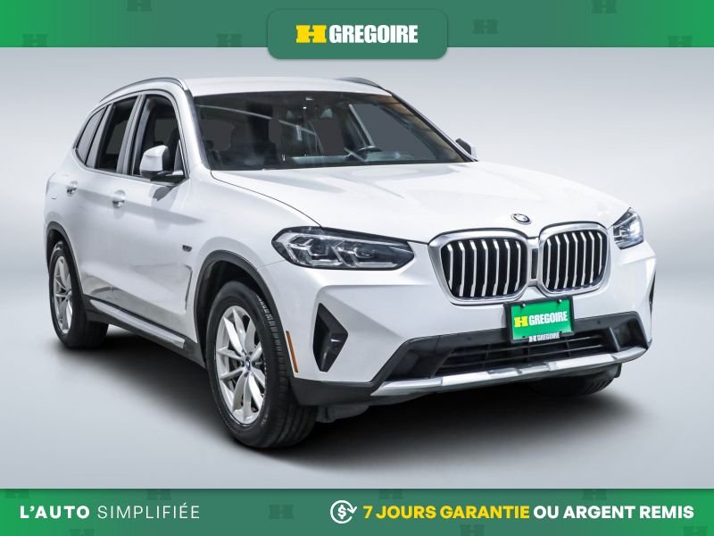 2022 BMW X3 White Saint-Eustache - photo #0