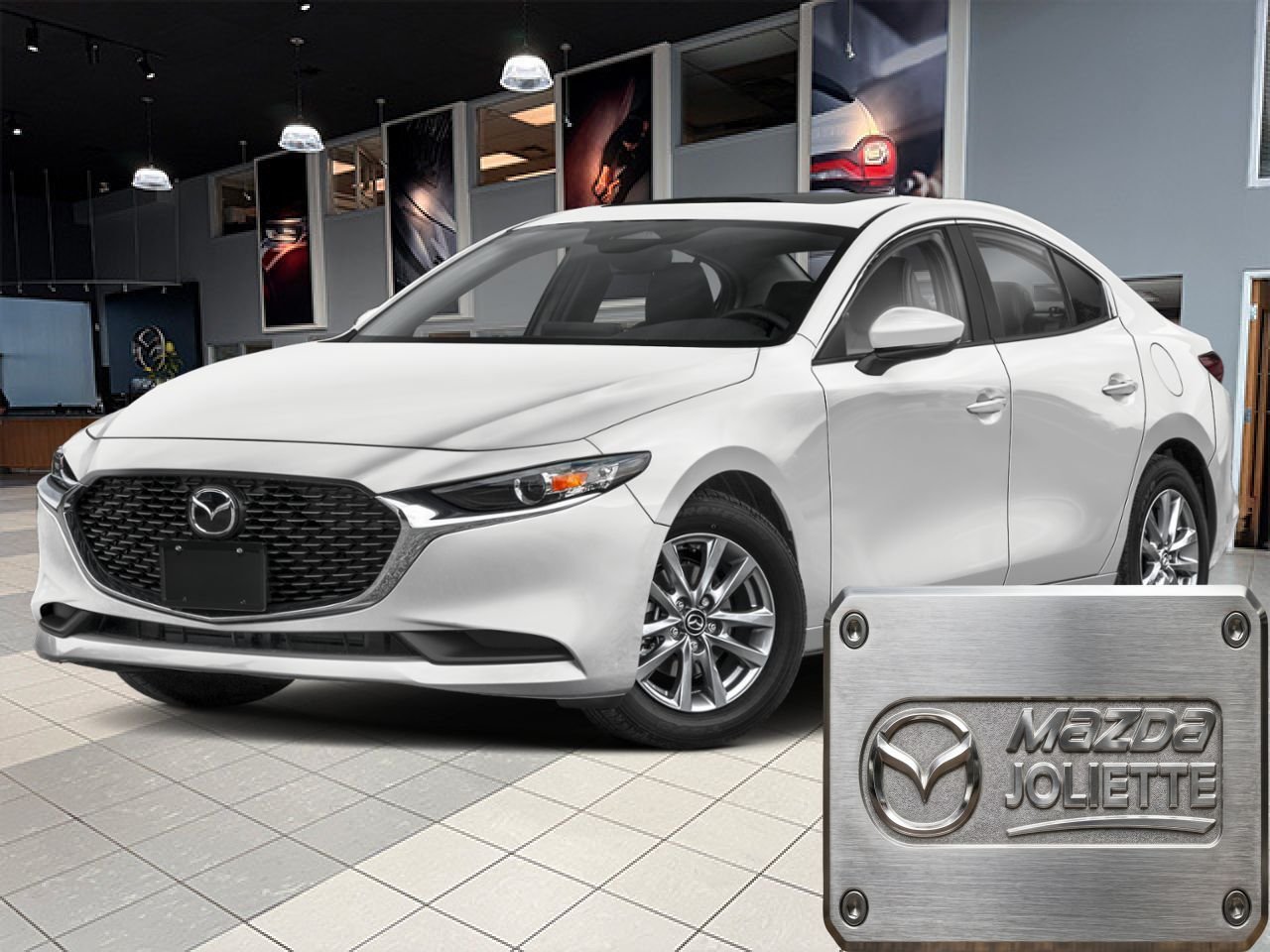 2026 MAZDA Mazda3 Snowflake White Pearl Notre-Dame-des-Prairies - photo #0