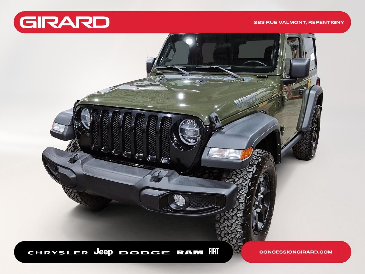 JEEP WRANGLER 2021 Vert Repentigny - photo #0