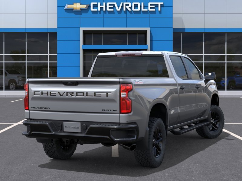 CHEVROLET Silverado 1500 Custom Trail Boss cabine multiplace 4RM 157 po 2026 Gris sterling métallisé Ottawa & Gatineau - photo #3