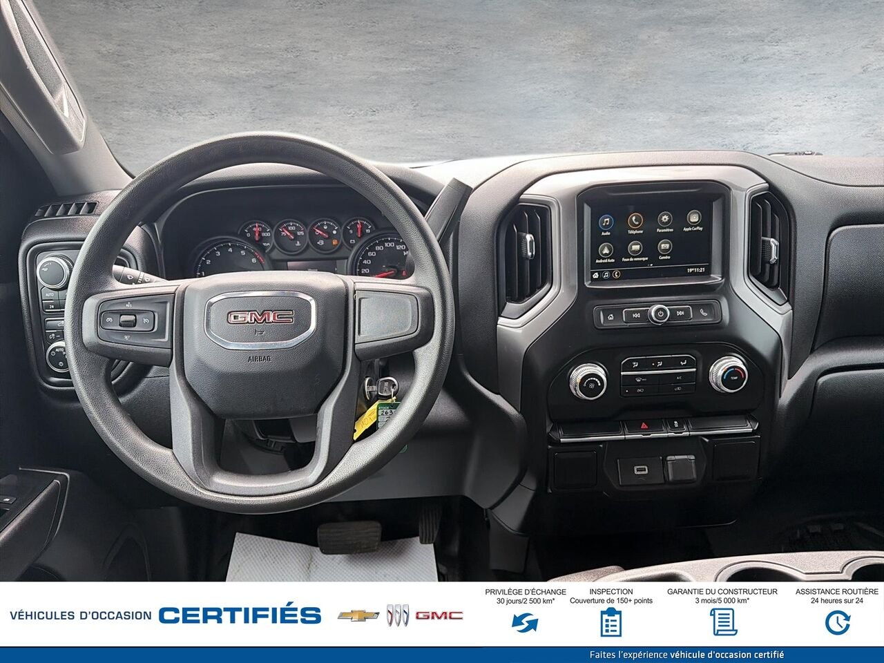 2019 GMC SIERRA 1500 cabine double 4RM 147 po Silver Montmagny - photo #7