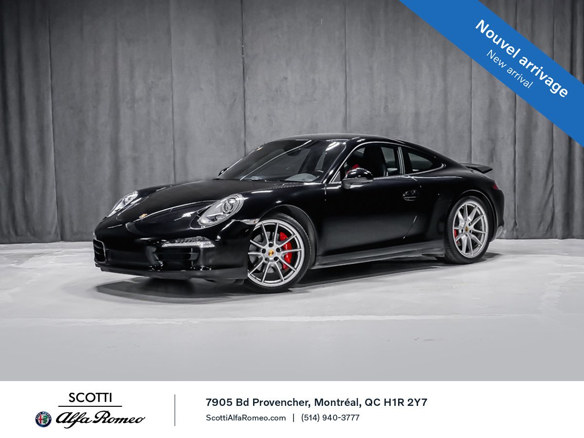 Porsche 911 Carrera 4S 2016 Noir Montréal - photo #0