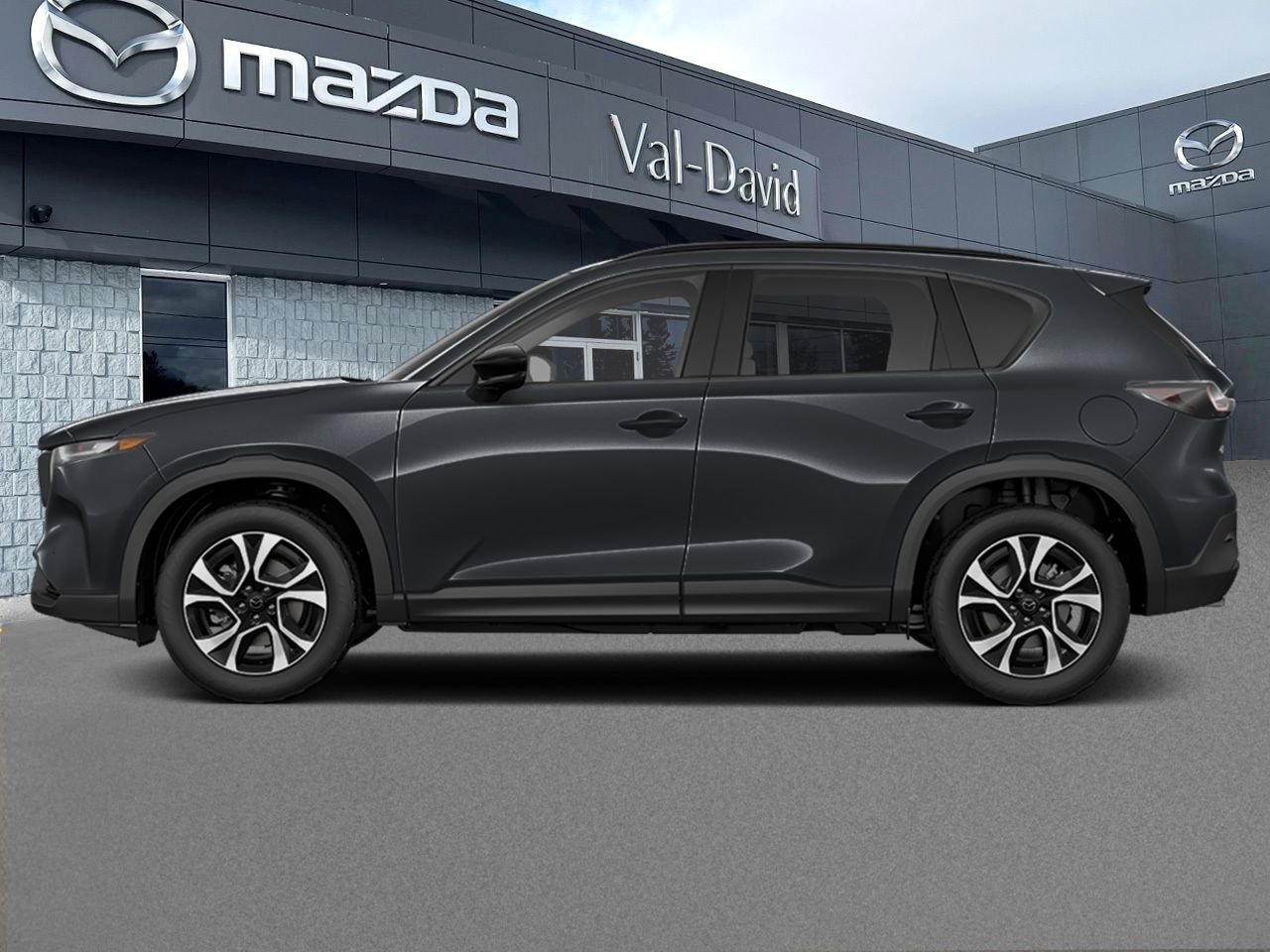 2026 Mazda CX-5 GS TI, COMMANDE AUDIO AU VOLANT, VOLANT CHAUFFANT Jet Black Mica Val-David - photo #1