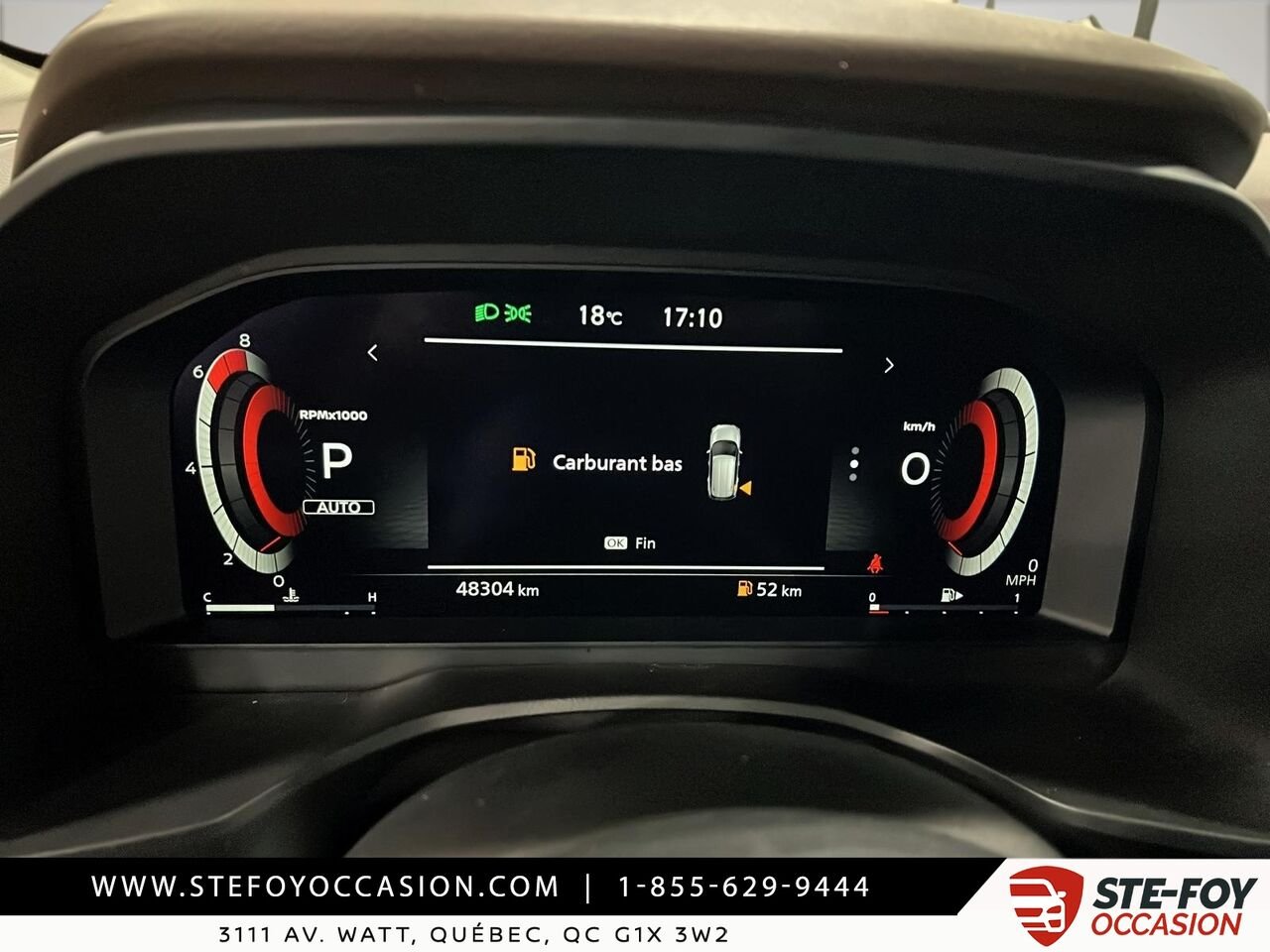Nissan Rogue Platine 4WD Cuir 2023 Rouge Québec - photo #12