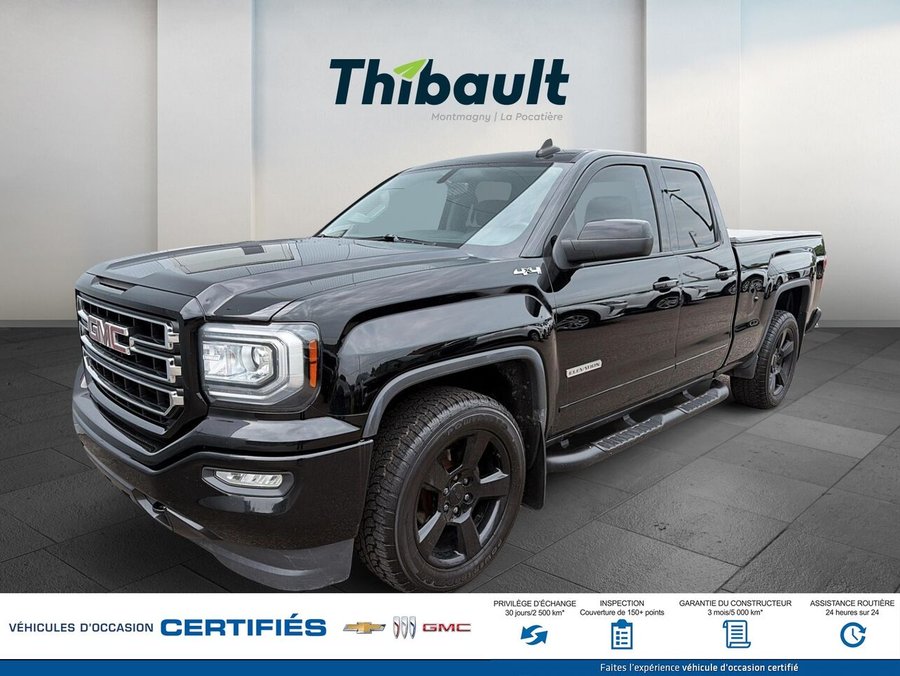 GMC SIERRA K1500 Cabine double 4RM 143,5 po 2018 Noir