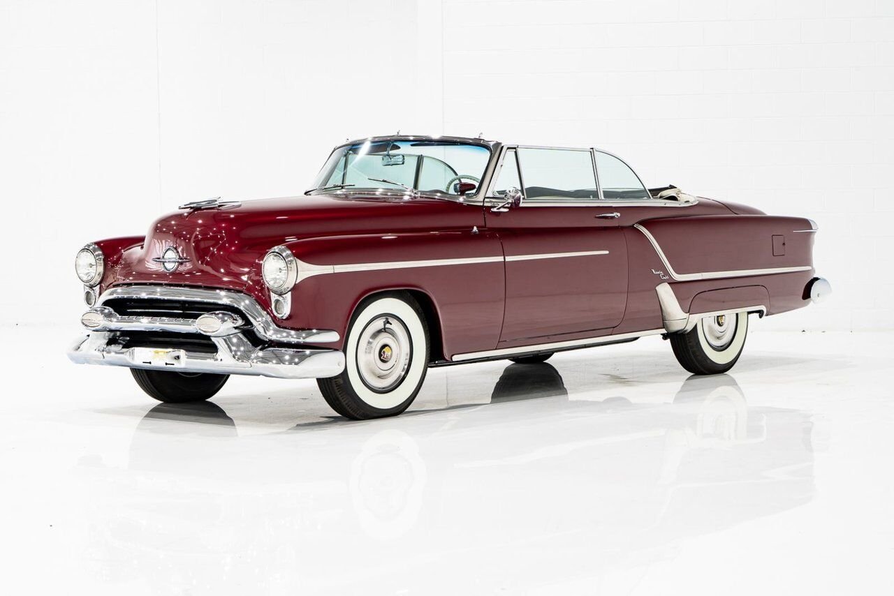 1953 Oldsmobile 98 PRIX EN USD | Convertible Beautifully Presented from complete Restoration Red Montreal - photo #36