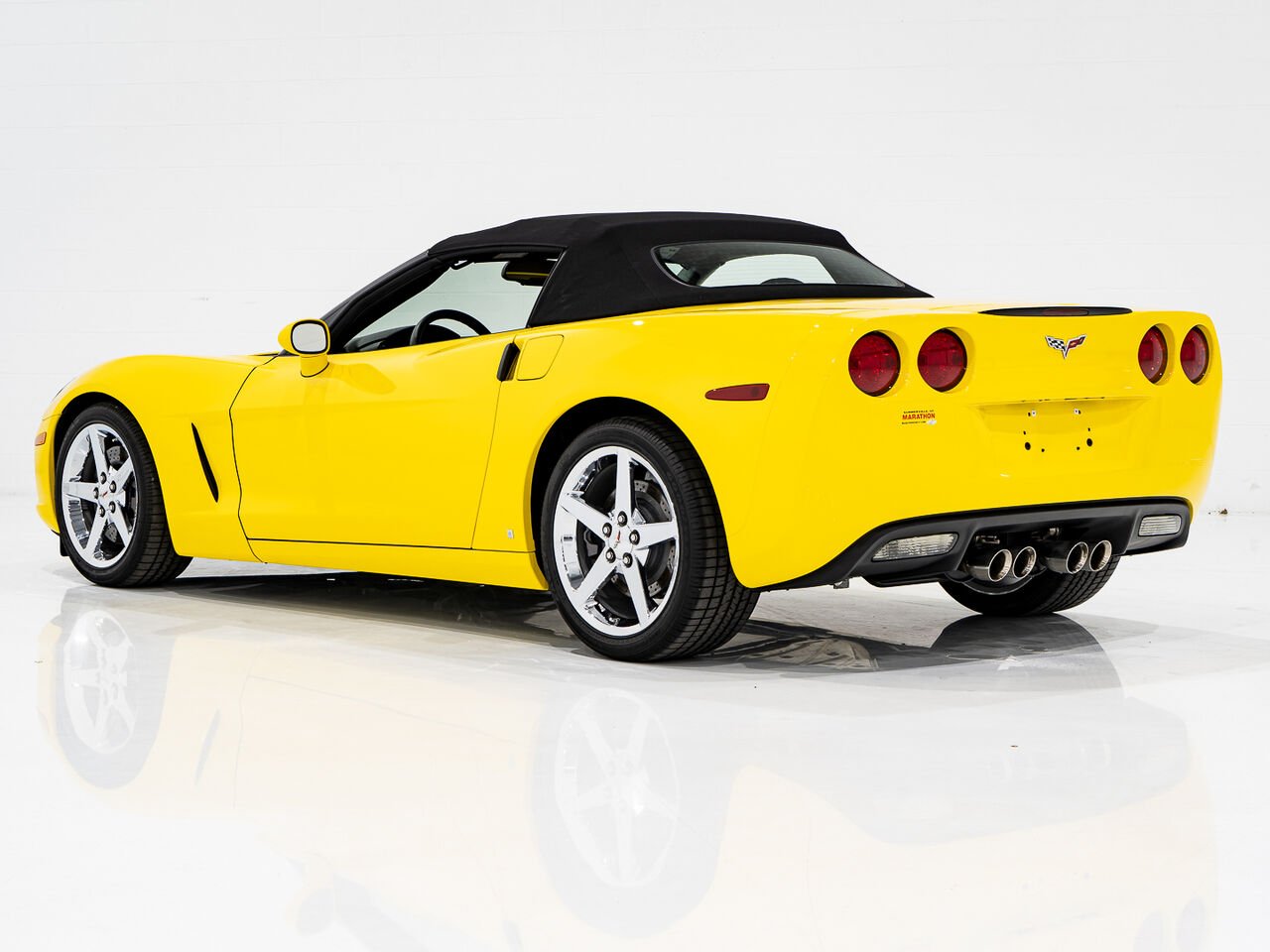 2008 Chevrolet Corvette With only 900km (563mi) From new with window sticker Yellow Kirkland - photo #9