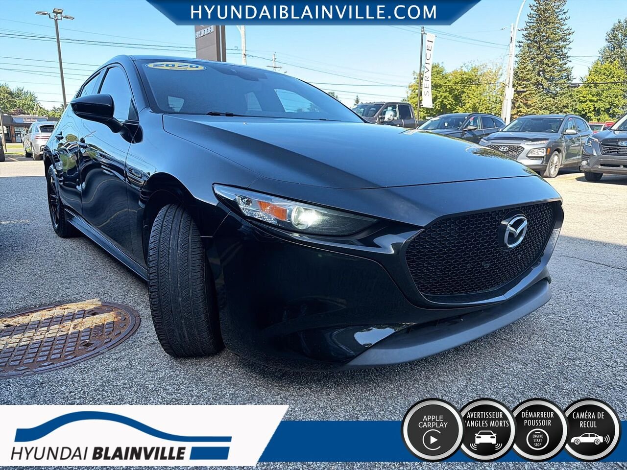 Mazda Mazda3 Sport 2020 Noir Blainville - photo #2