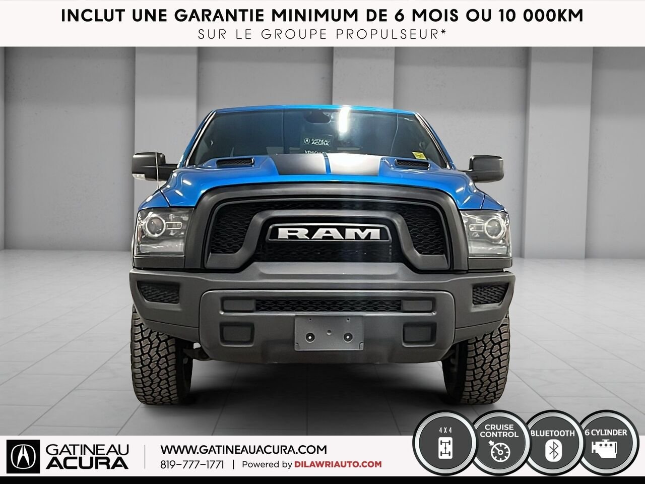 Ram 1500 Classic Warlock Quad Cab 4x4 2021 Bleu Ottawa & Gatineau - photo #8