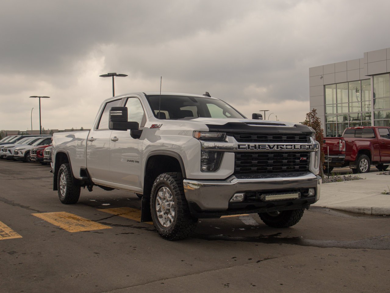 2021 Chevrolet Silverado 3500HD 4WD Crew Cab 159 LT White Sherwood Park - photo #14
