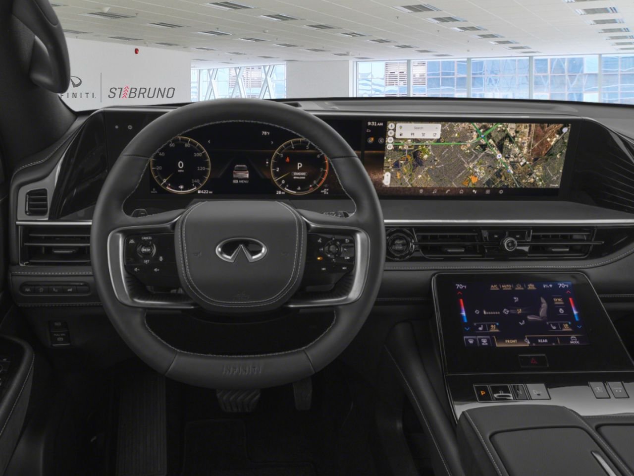 2027 INFINITI QX80 Radiant White TriCoat Pearl Saint-Basile-le-Grand - photo #9