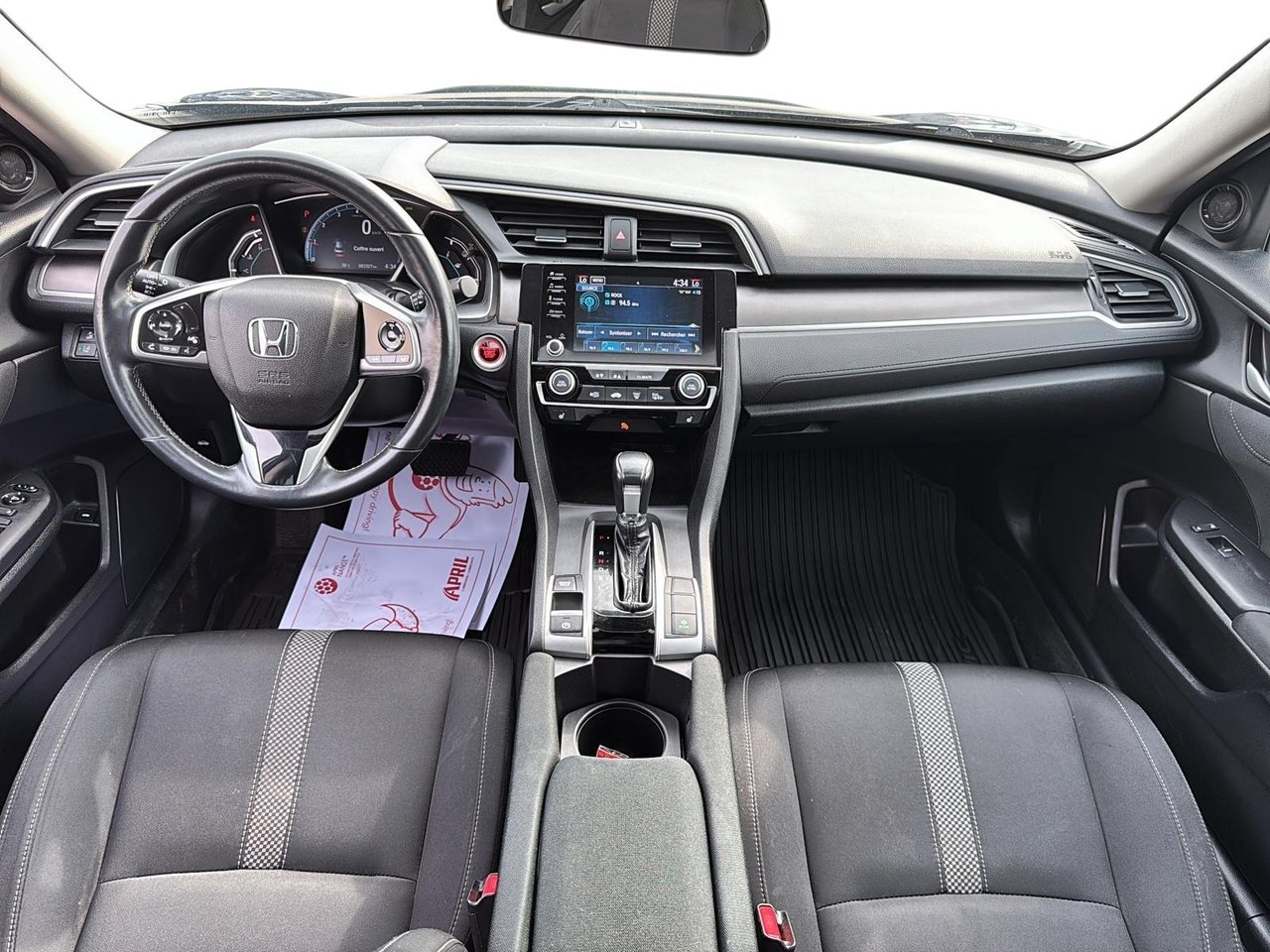 Honda Civic Sedan NIV 2HGFC2F79MH004651 2021 Gris Chicoutimi - photo #10