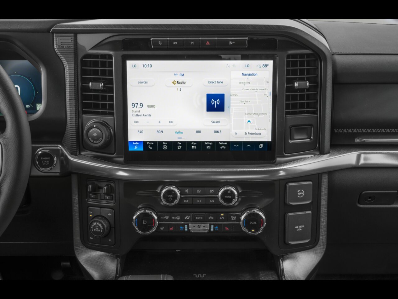Ford F-150 KING RANCH CABINE SUPERCREW 4RM CAISSE DE 6,5 PI 2026 Noir agate métallisé Châteauguay - photo #1