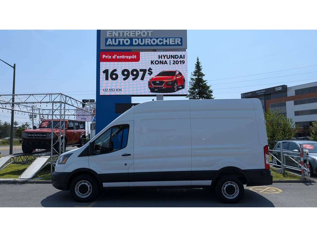 2024 Ford Transit Cargo Van T-250 148" Hi Rf 9070 GVWR RWD White Val-David - photo #5