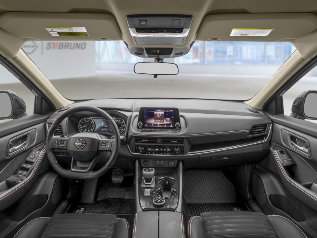 Nissan Rogue 2026 Blanc Everest nacré triple couche Saint-Basile-le-Grand - photo #11