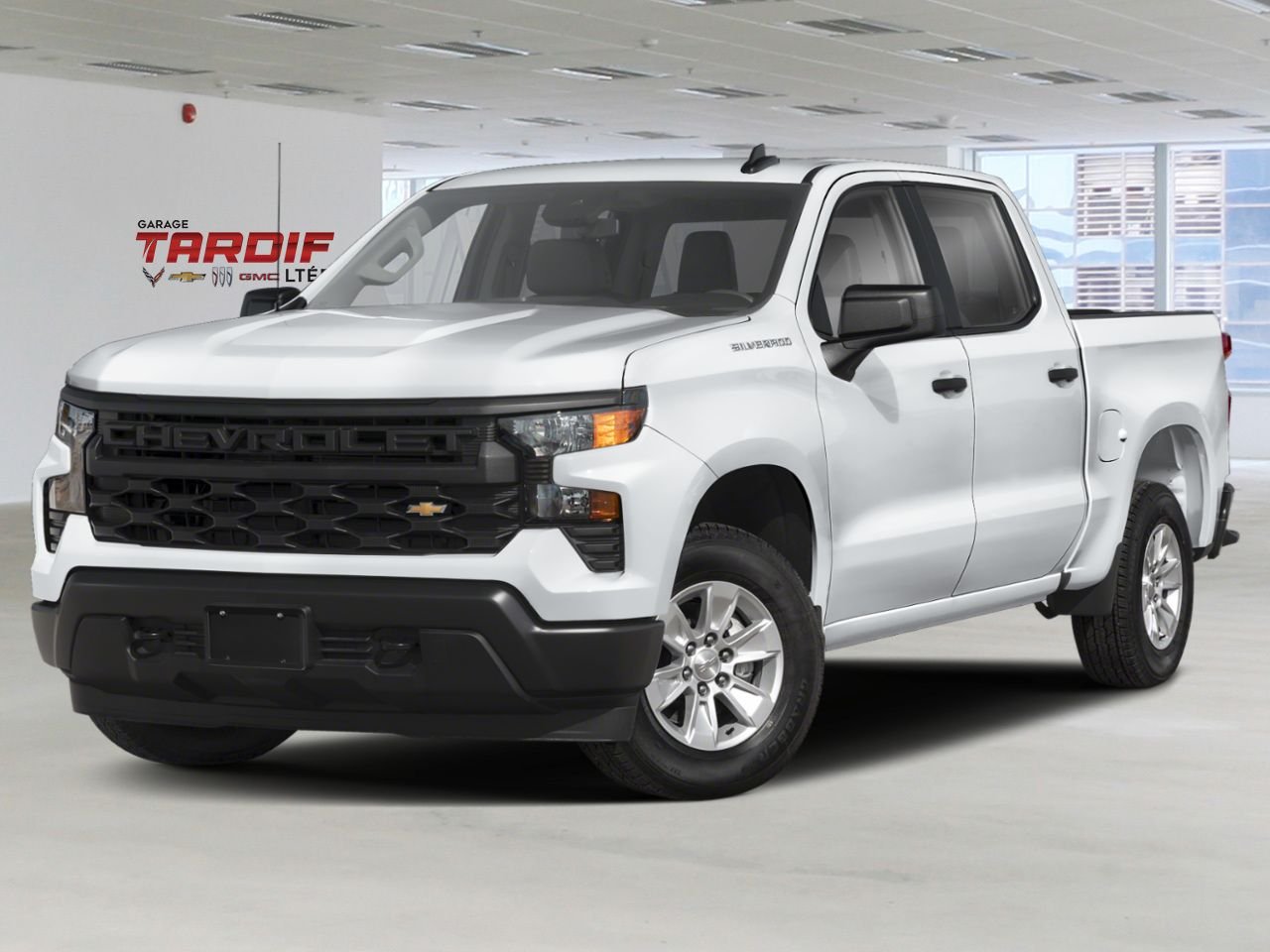 CHEVROLET Silverado 1500 WT cabine multiplace 4RM 157 po 2026 Blanc sommet Amos - photo #0