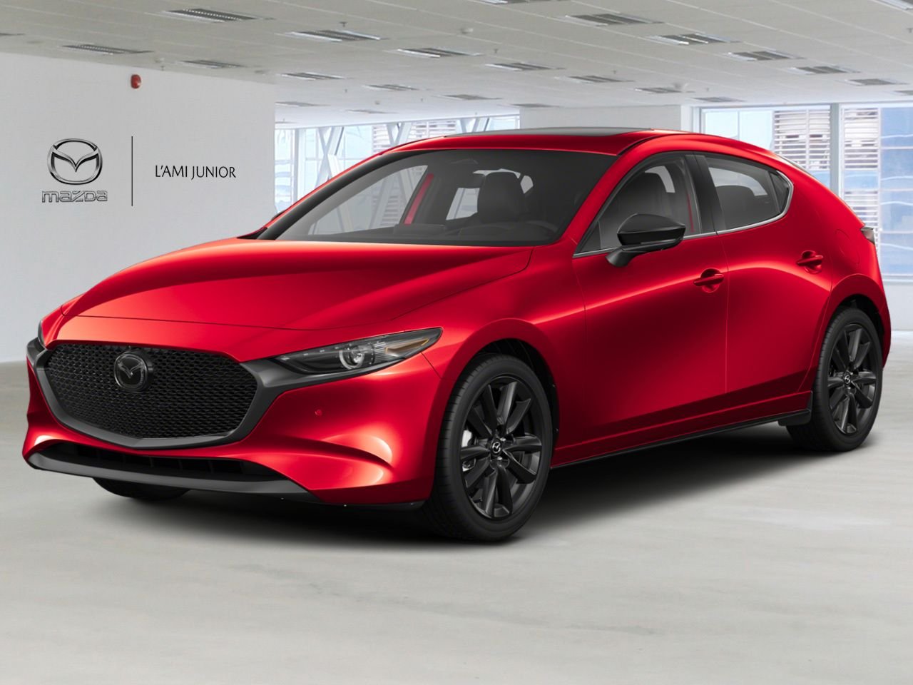 2026 MAZDA Mazda3 Sport VIN JM1BPBMY1T1877661 Rouge vibrant cristal métallisé Chicoutimi - photo #0