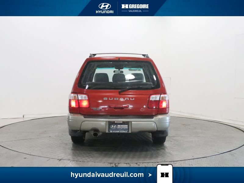 Subaru Forester 2001 Rouge Saint-Eustache - photo #8