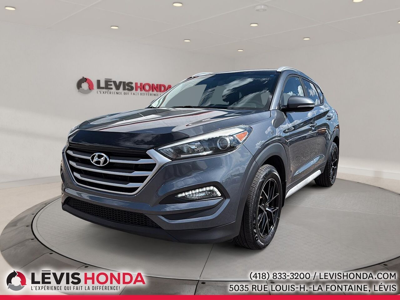 Silver 2017 Hyundai Tucson SUV / Crossover Continuously Variable Transmission