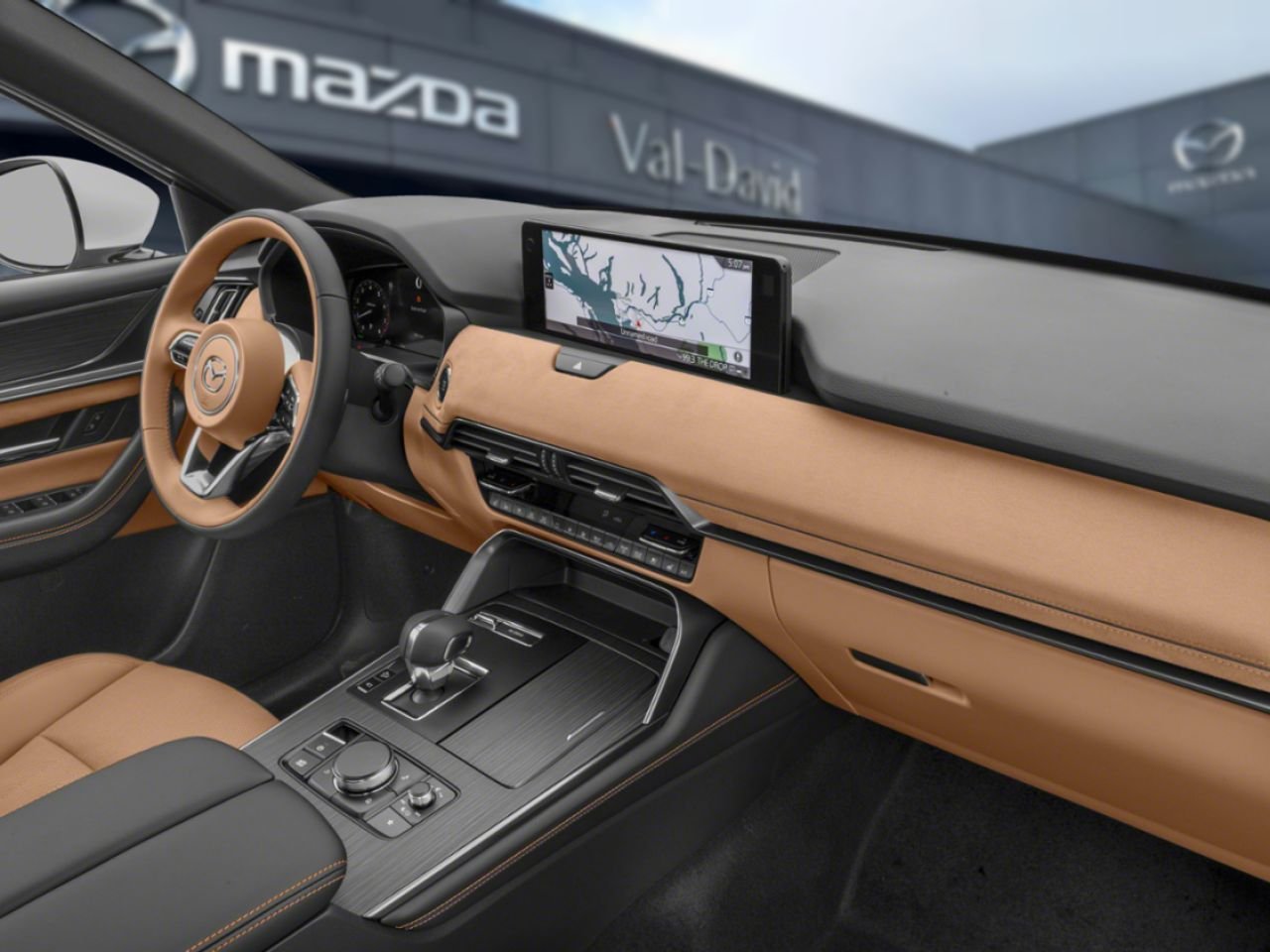 2026 Mazda CX-90 MHEV Signature TI, 7 passagers, Artisan Red Metallic Val-David - photo #10