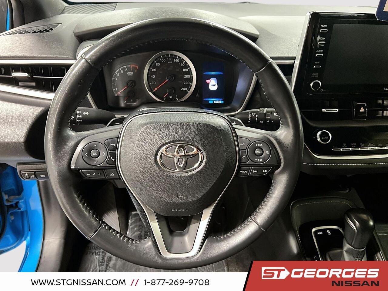 2021 Toyota Corolla Hatchback Blue Saint-Georges - photo #11
