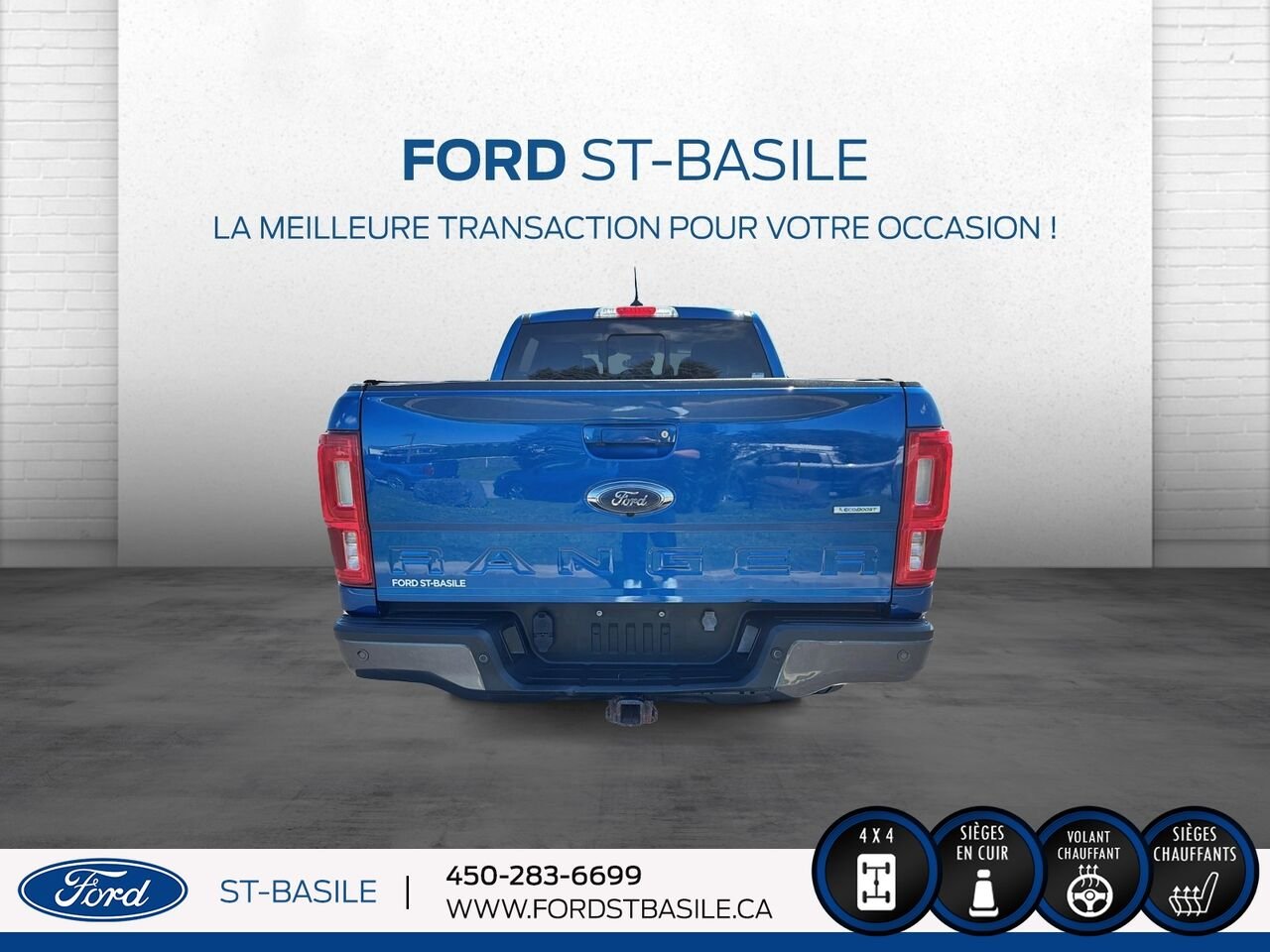 2019 Ford Ranger Blue Saint-Basile-le-Grand - photo #6