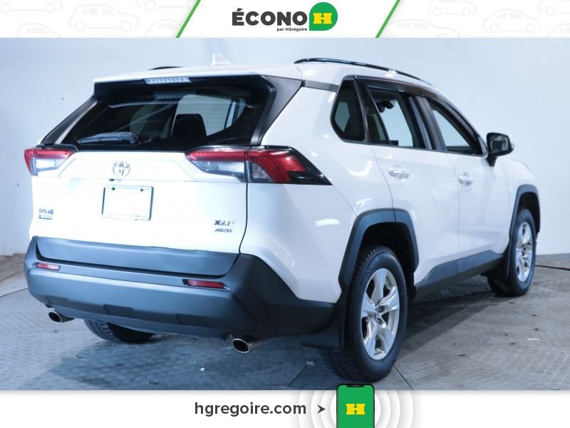 Toyota Rav 4 822554 | XLE AWD GR ÉLEC A/C BLUETOOTH CAMÉRA MAGS 2019 Blanc Laval - photo #7