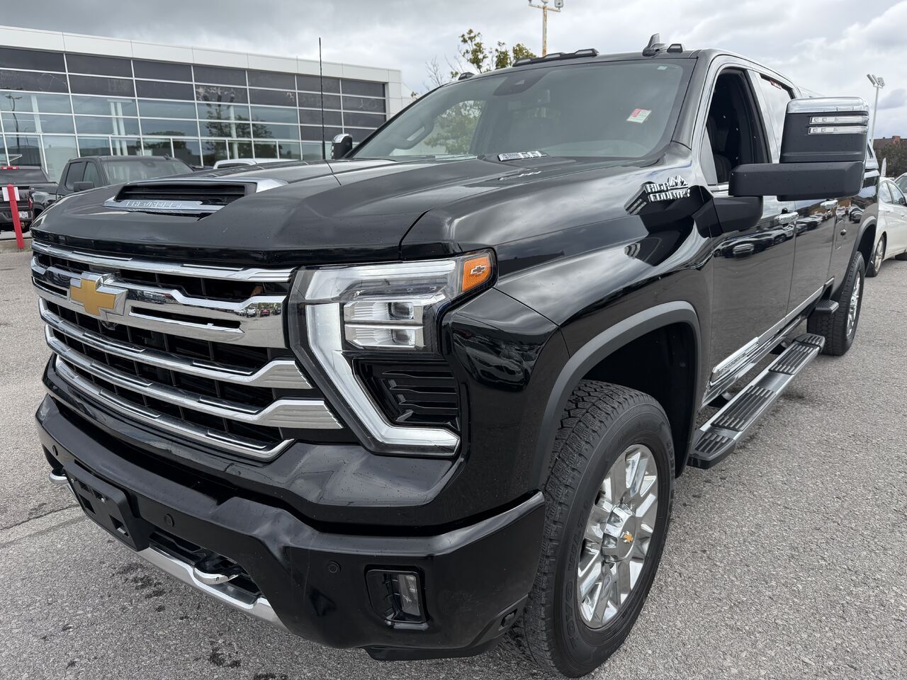 Black 2024 Chevrolet Silverado 3500HD Pickup Truck Four-Wheel Drive Automatic