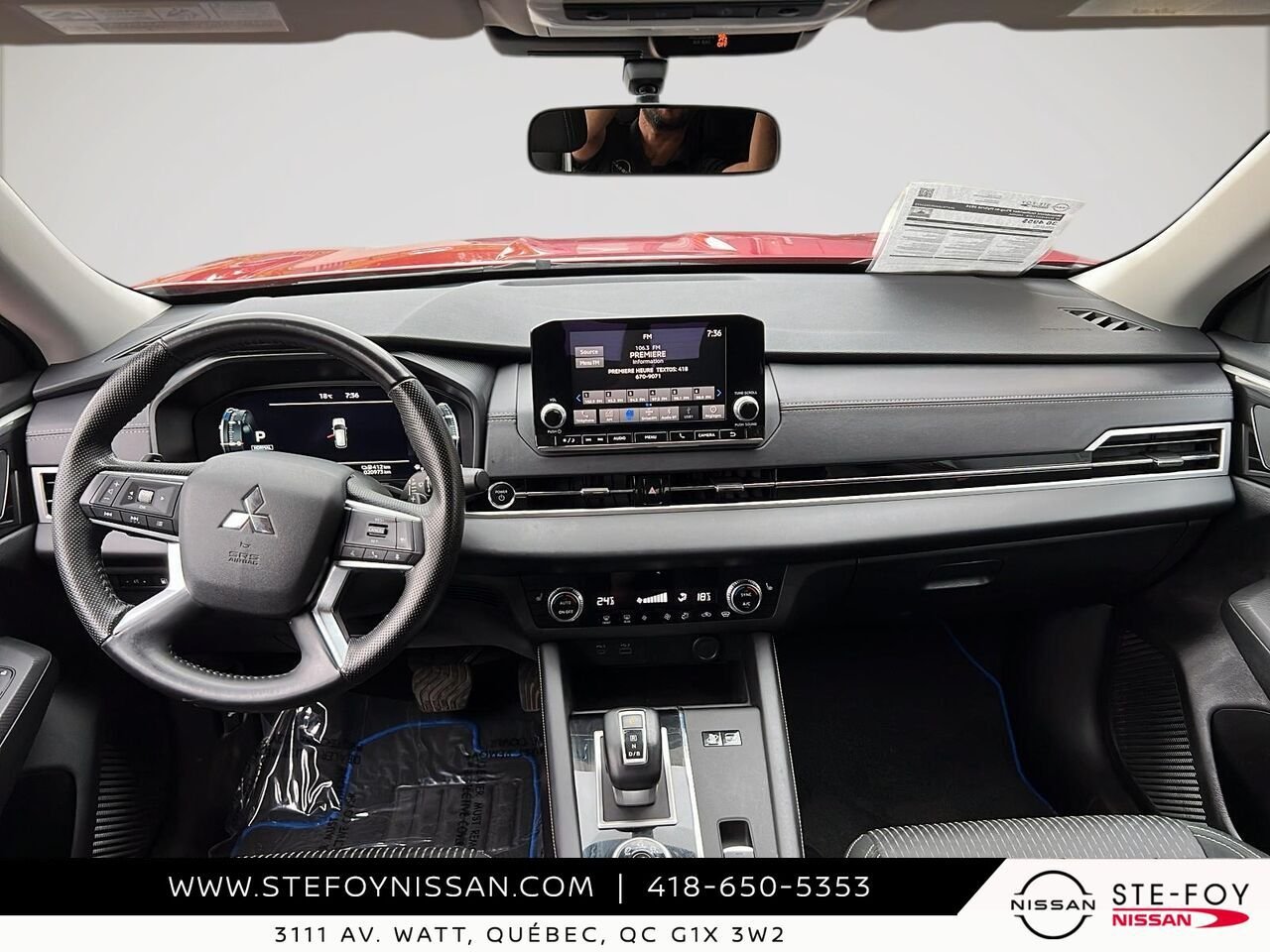 2024 Mitsubishi Outlander Plug-In Hybrid Red Ste-Foy - photo #9