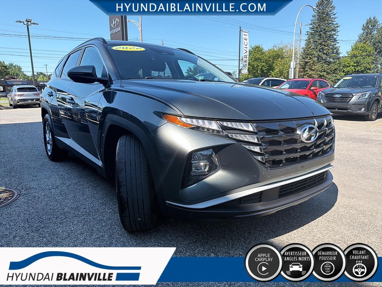 2022 Hyundai Tucson Grey Blainville - photo #2