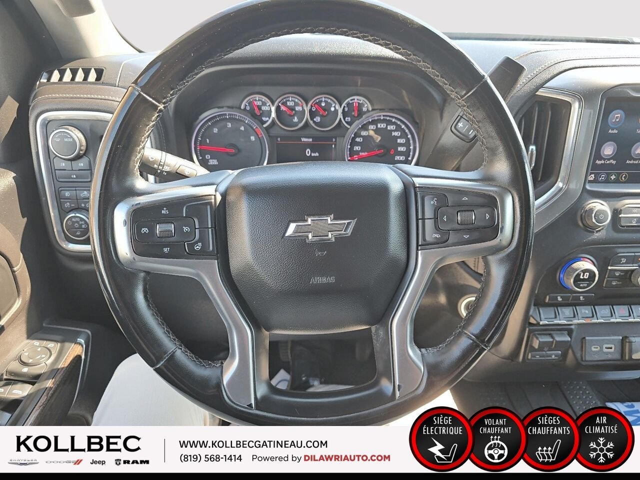 CHEVROLET SILVERADO 2500HD LT Z71 CrewCab 4x4 2023 Bleu Ottawa & Gatineau - photo #8
