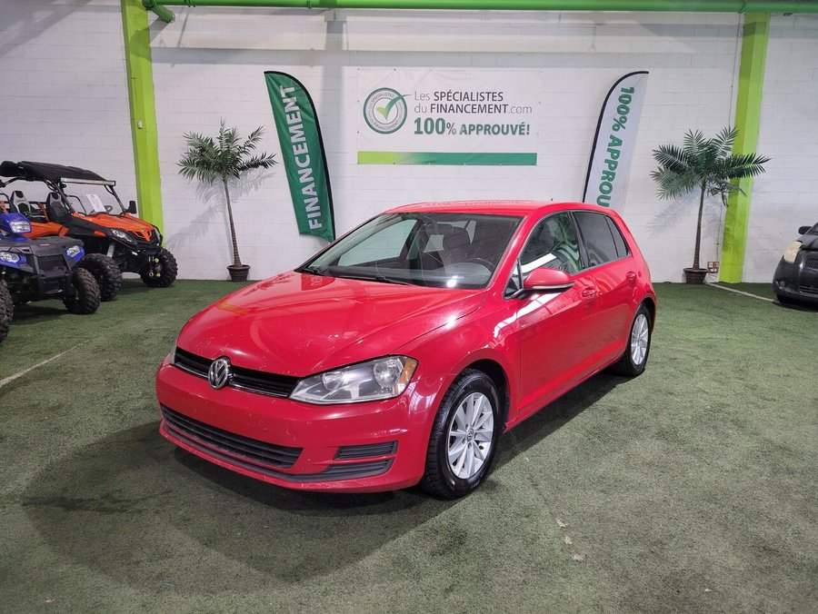Volkswagen Golf 2016 2016 Rouge