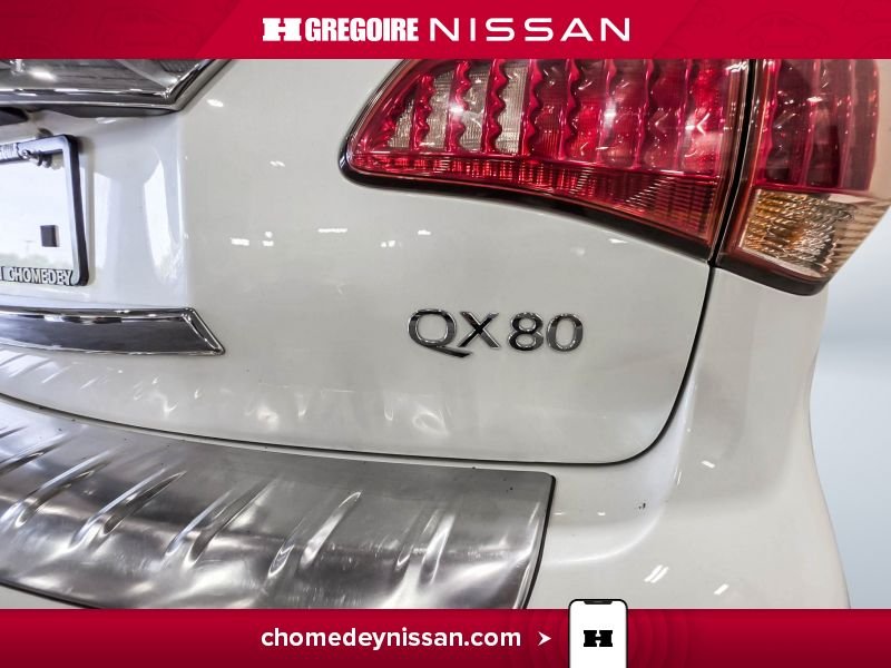 Infiniti QX80 CS6950 | Cuir * Toit * GPS * 7 Places 2017 Blanc Laval - photo #36