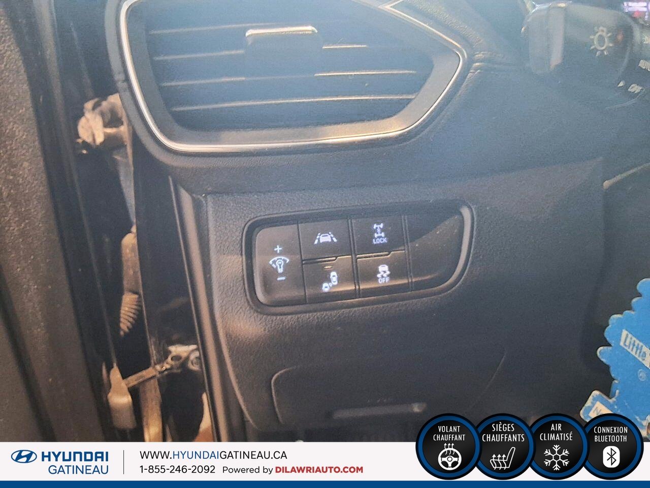2019 HYUNDAI SANTA FE S *** AWD *** Sieges chauffants *** camera de recul *** Black Ottawa & Gatineau - photo #15
