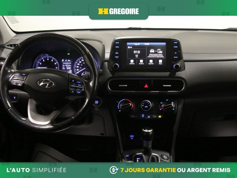 Hyundai Kona 822192 | Preferred AWD AUTO AC GR ELECT MAGS CAM RECUL BLEU 2020 Blanc Laval - photo #17