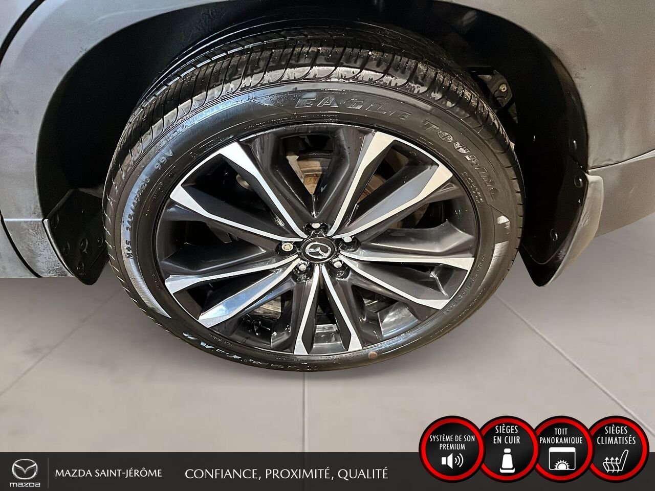 2023 Mazda CX-50 GT avec moteur turbo | TOIT PANORAMIQUE | ENSEMBLE DE REMORQUAGE | CUIR | AWD White Saint-Jérôme - photo #10
