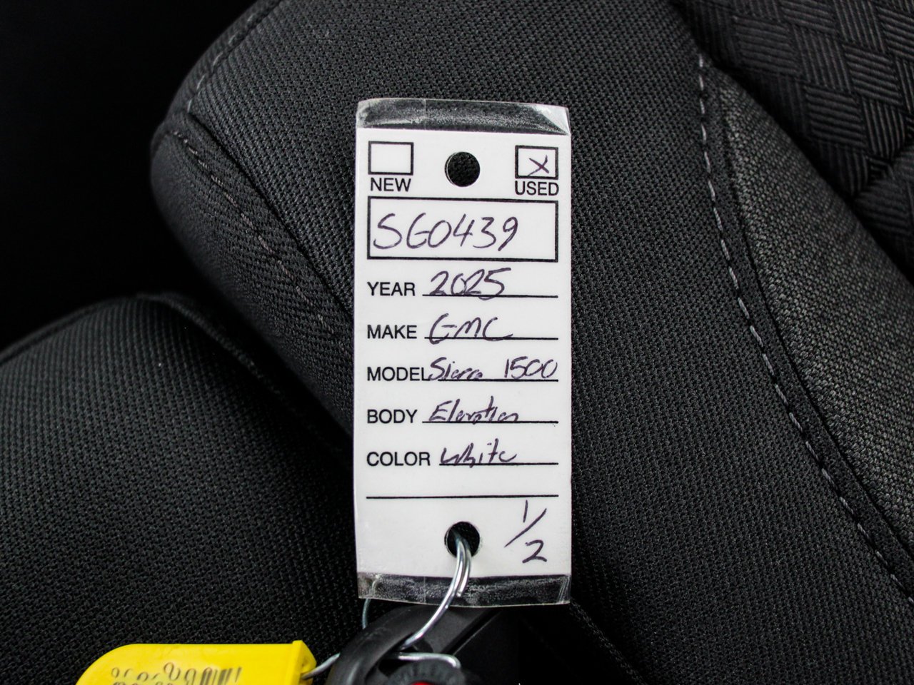 2025 GMC Sierra 1500 4WD Crew Cab 147 Elevation White Sherwood Park - photo #31