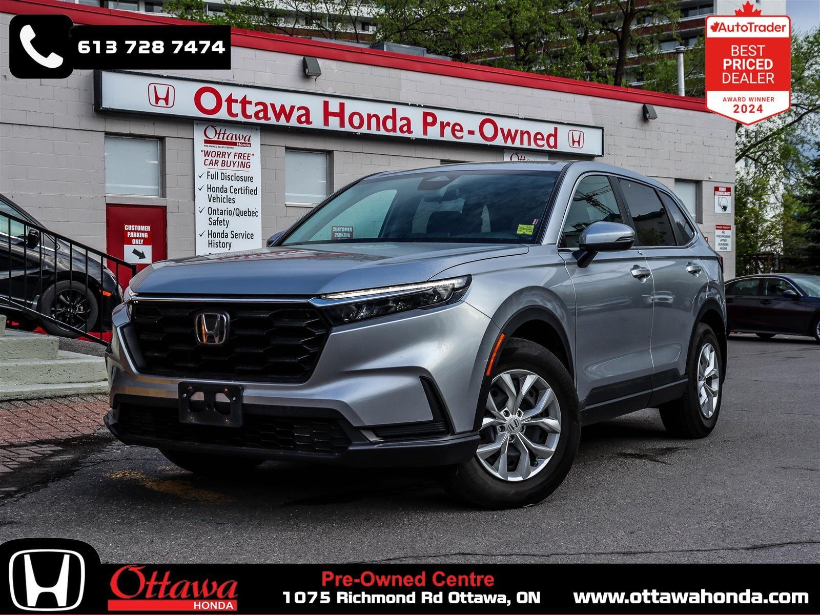 Honda CR-V LX-B 2024 Silver Ottawa & Gatineau - photo #0