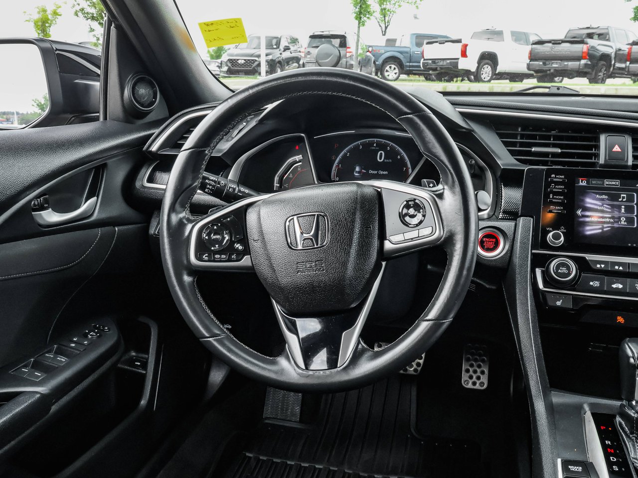 2021 Honda Civic Sedan Sport CVT Black Sherwood Park - photo #17