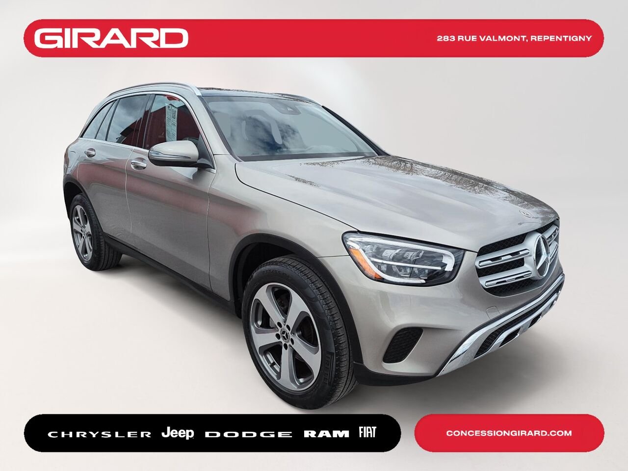 2022 MERCEDES-BENZ GLC Beige Repentigny - photo #2