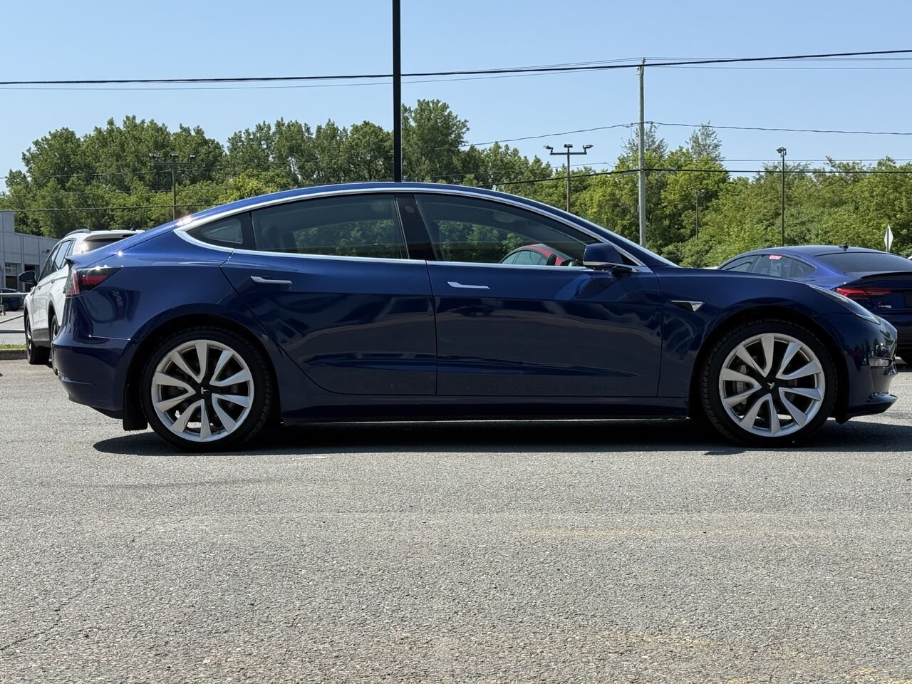 2019 Tesla Model 3 Long Range AWD Blue Granby - photo #7