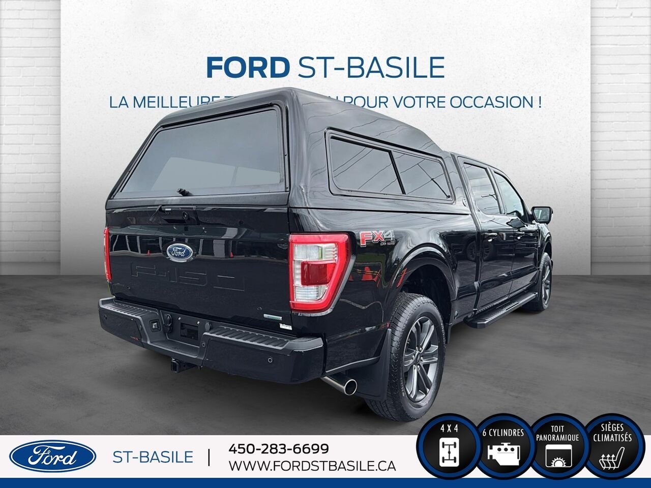 Ford F-150 2023 Noir Saint-Basile-le-Grand - photo #7