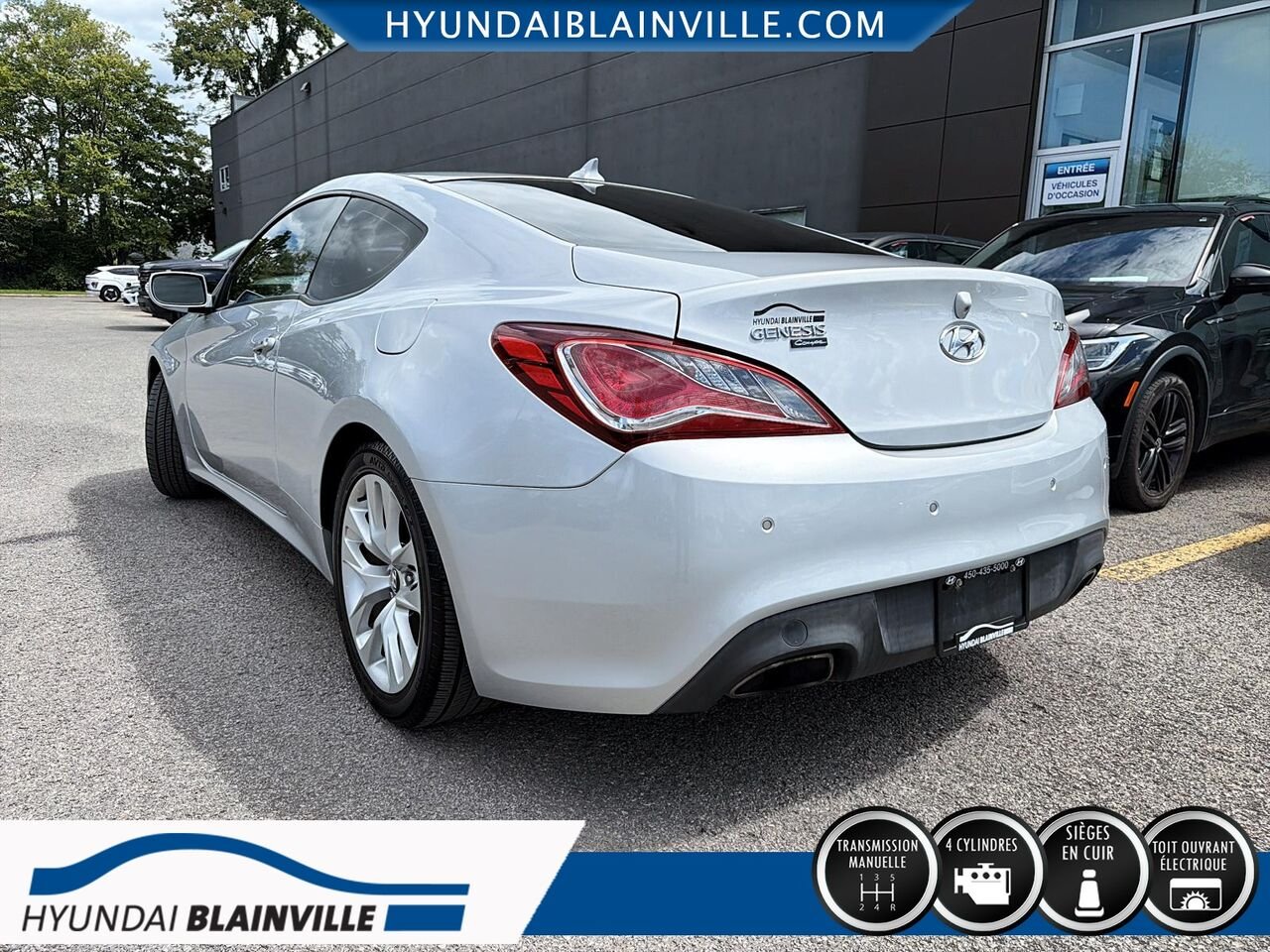 Hyundai Coupé Genesis 2014 Argent Blainville - photo #5