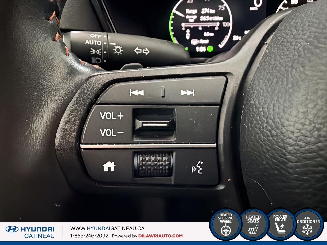 Honda CR-V hybride EX-L *** hybride , bas millage , carfax clean *** 2024 Bleu Ottawa & Gatineau - photo #12