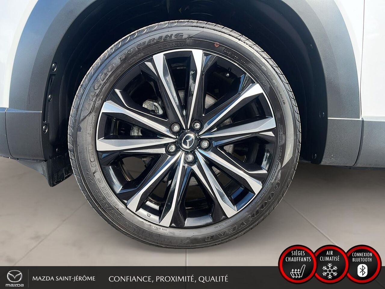 Mazda CX-50 GT | TOIT PANORAMIQUE | CUIR BRUN | AWD | 2025 Blanc Saint-Jérôme - photo #11