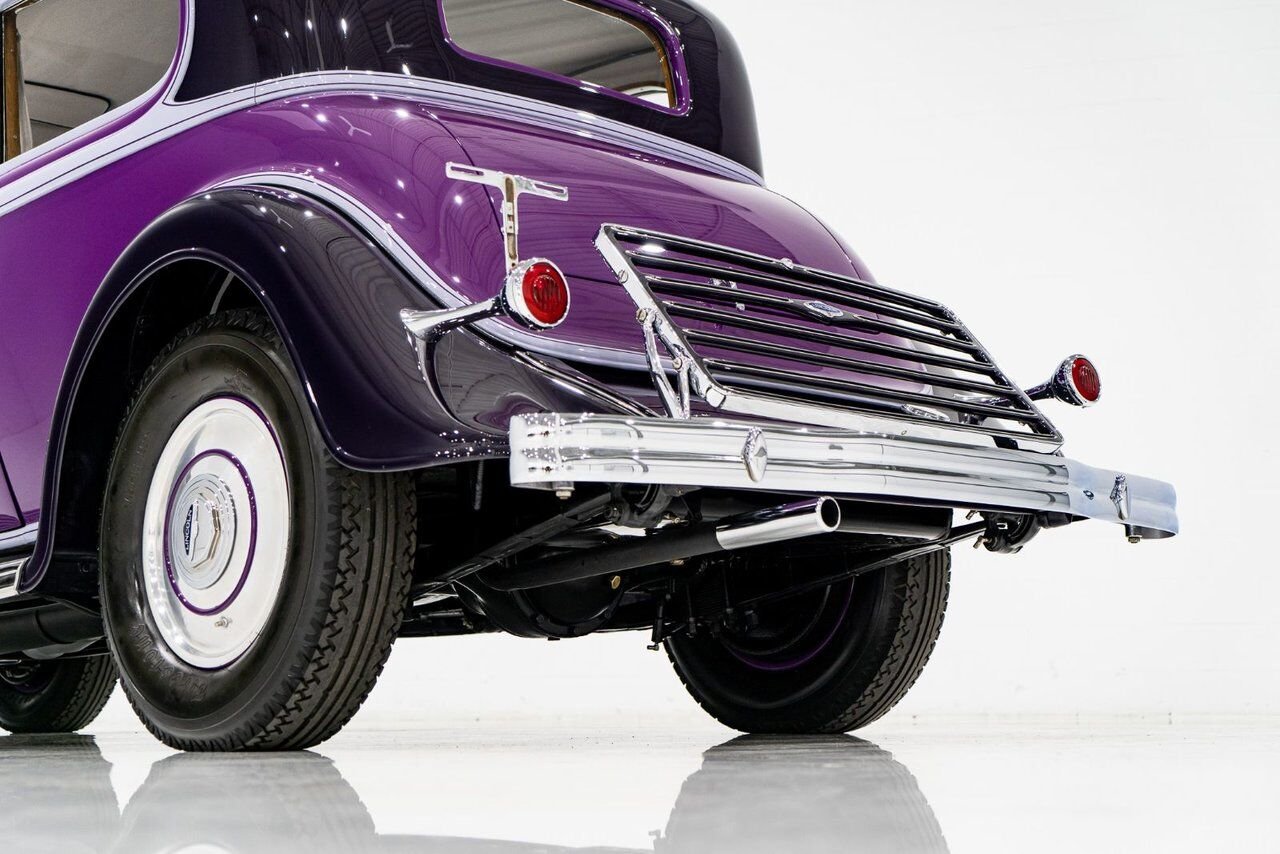 1933 Lincoln KB Victoria Coupe One Of 18 Built, And The Only Known Surviving **PRICE IN USD** Purple Montreal - photo #28