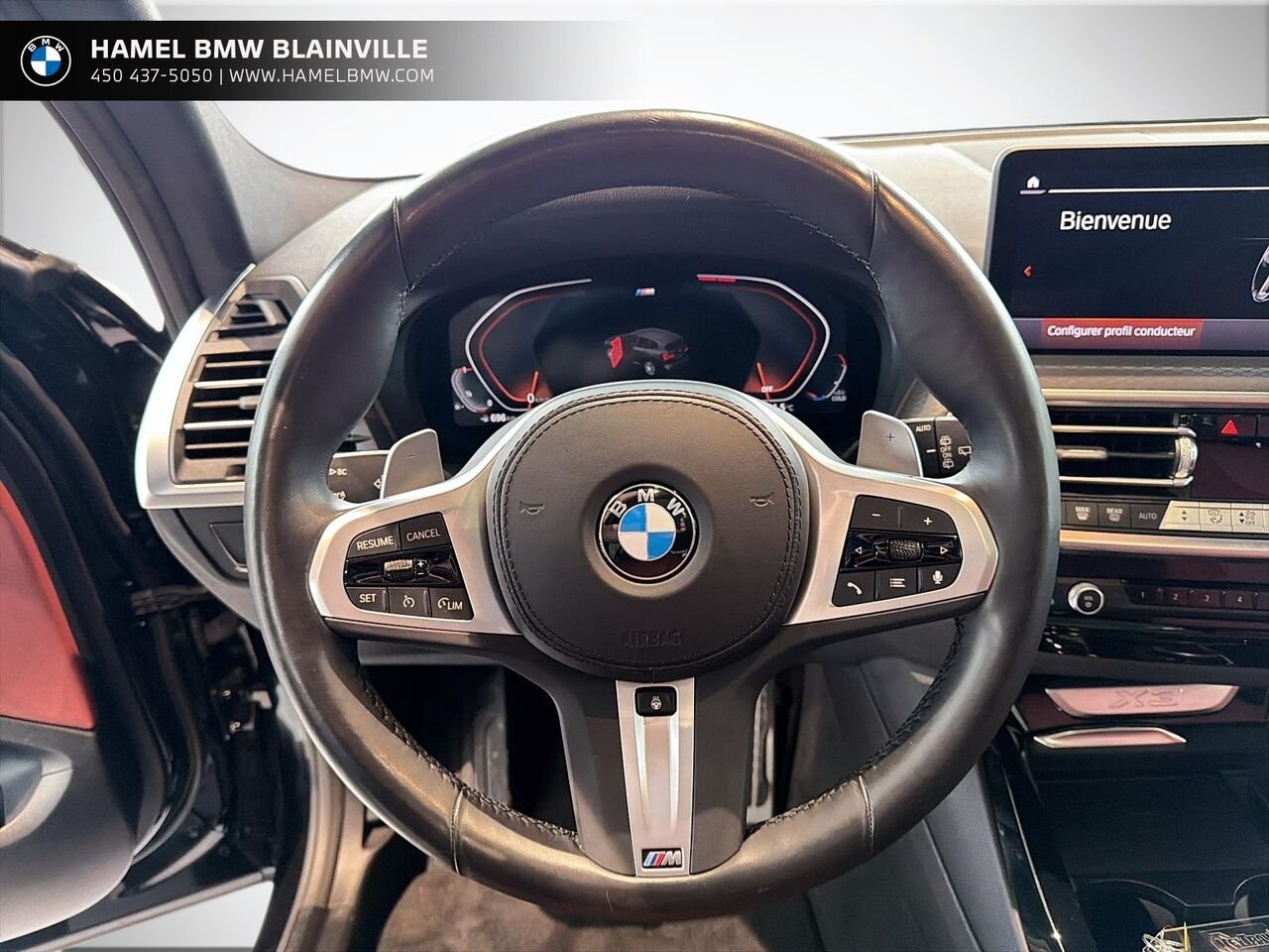 BMW X3 xDrive30i véhicule d'activités sportives 2024 Noir Blainville - photo #11