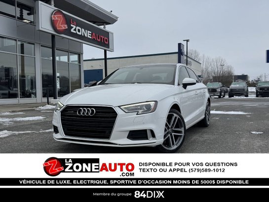 Audi A3 berline 2019 2019 Blanc