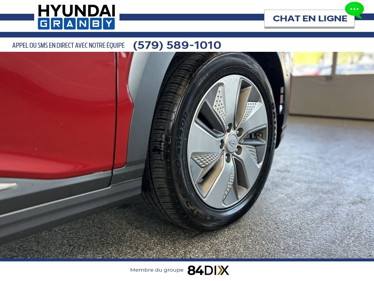 2021 Hyundai Kona Electric Red Granby - photo #7